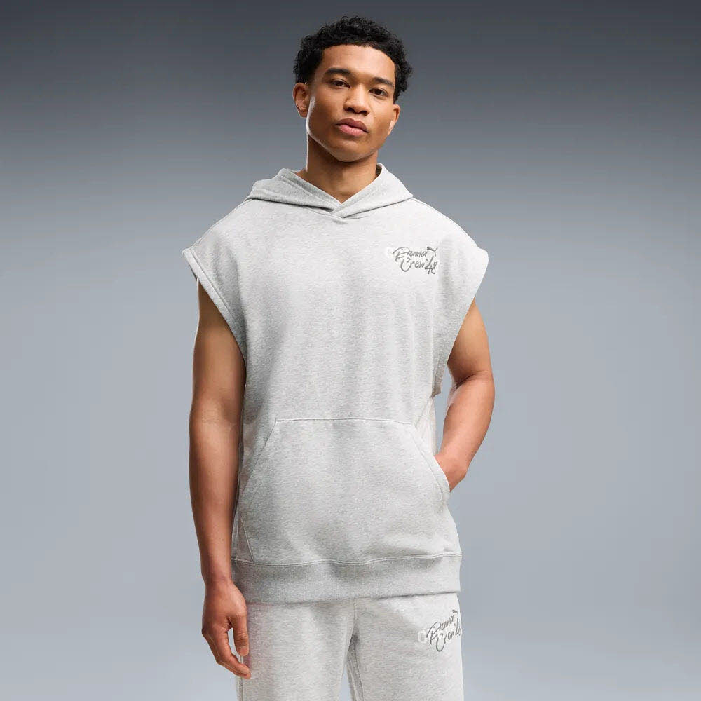 Puma M PUMA CREW FRENCH TERRY SLEEV Herren