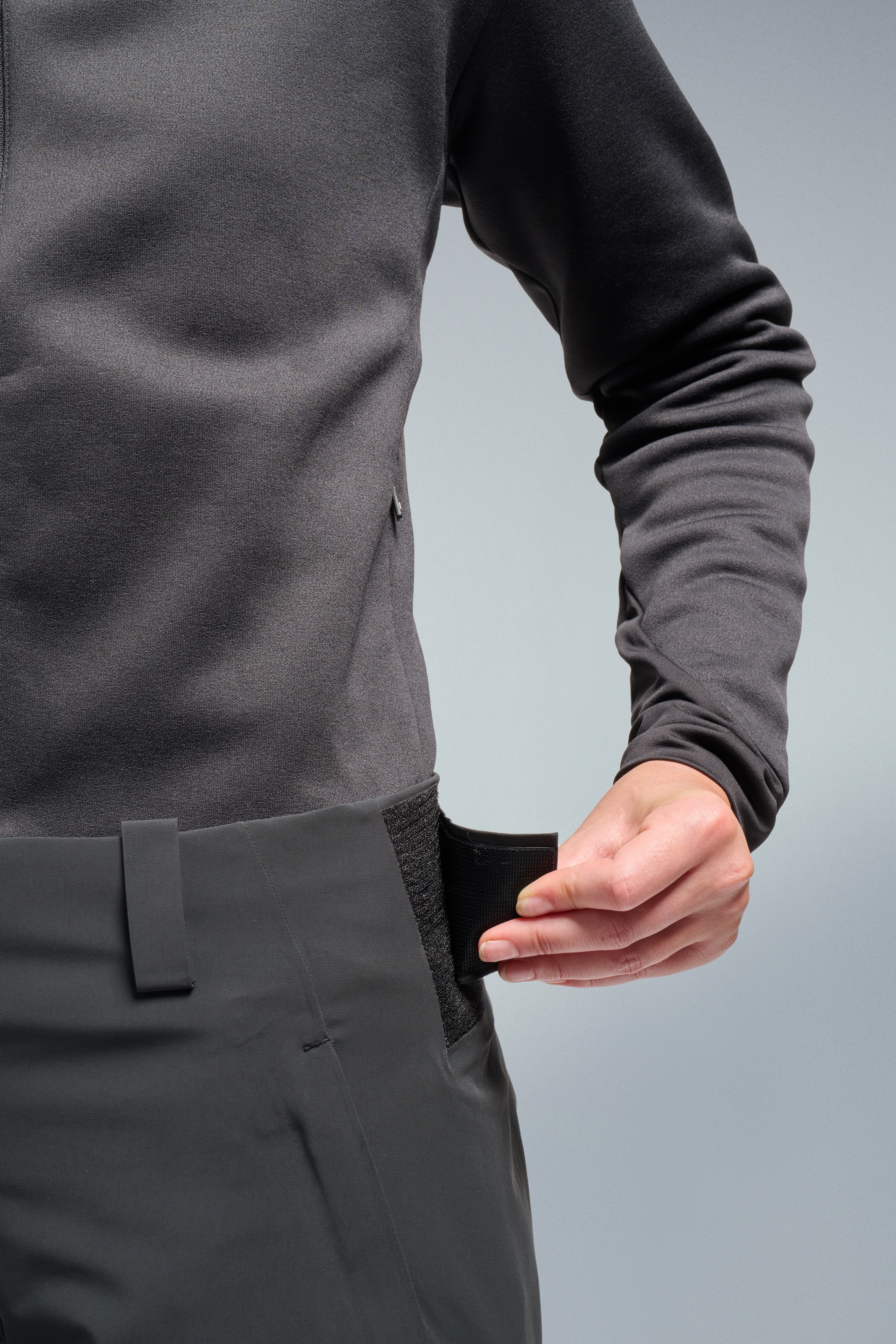 W REVENT 2L INSULATED PANT-BLACK