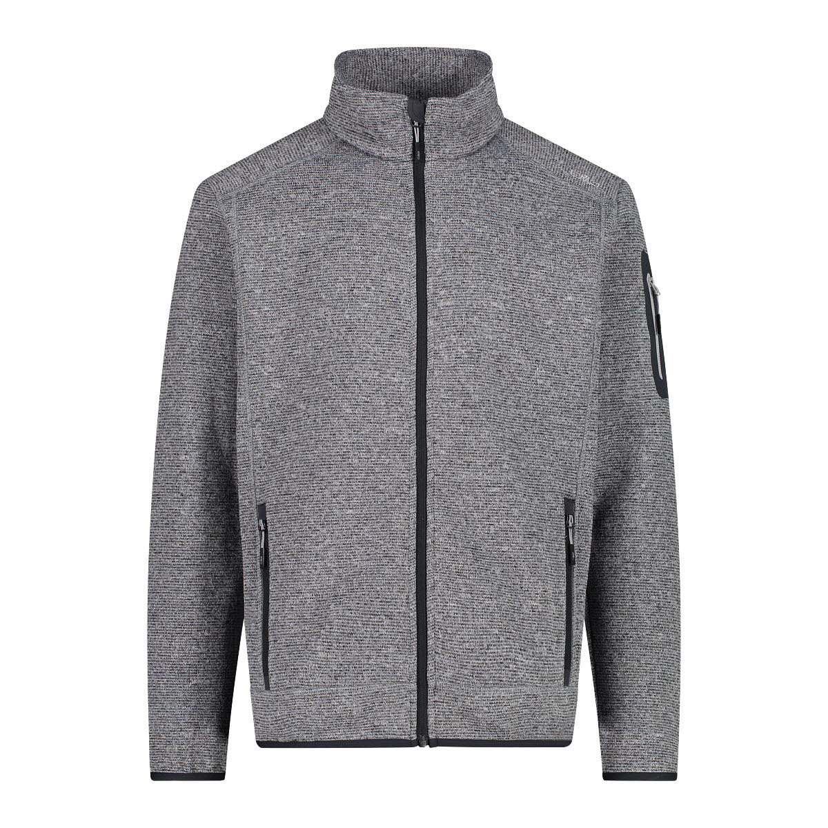 CMP Herren schweres Fleecejacke Knit-Tech Meliert