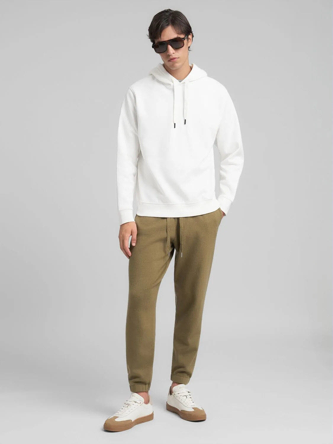 Replay  KAPUZENSWEATSHIRT AUS BAUMWOLLMISCHGEWEBE