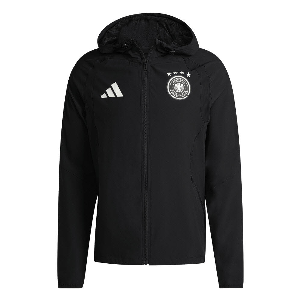 Adidas Deutschland Tiro Travel Windbreaker mit durchgehendem Reißverschluss