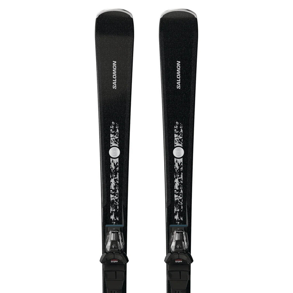 SALOMON Damen All-Mountain Ski Da E S/MAX N°8 BLACK + M10 GW