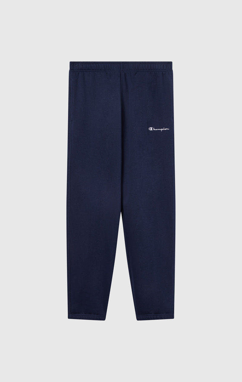 Champion Herren Fleece-Hose mit Elastischem Bündchen Icons Marineblau