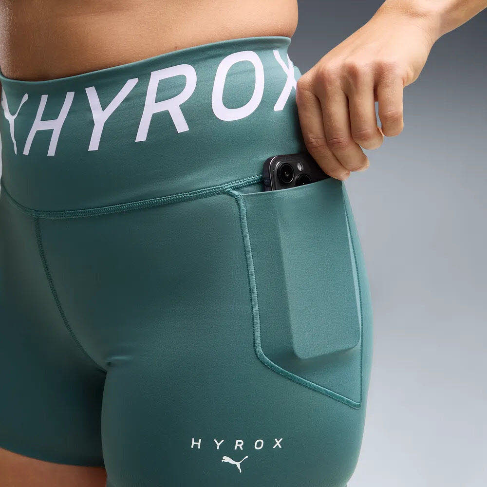 PUMA x HYROX PWRMODE Radlerhose Damen