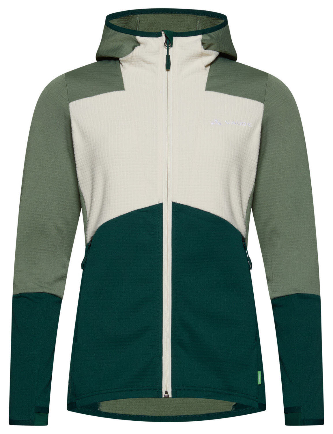 Vaude Women's Monviso Hooded Grid Fleece Jacket