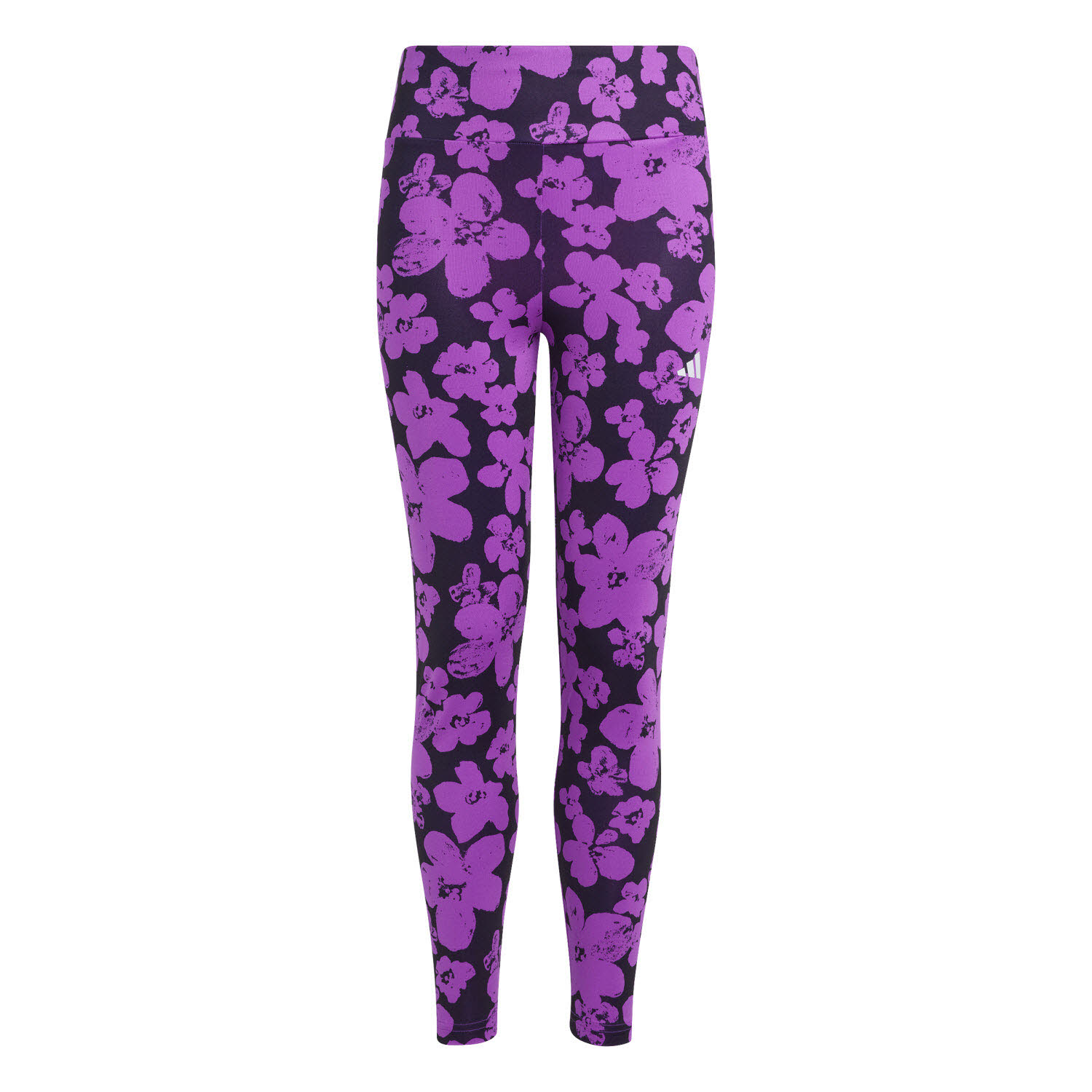 Adidas Train Essentials Seasonal  Printed High Waisted Kids 7/8-Leggings