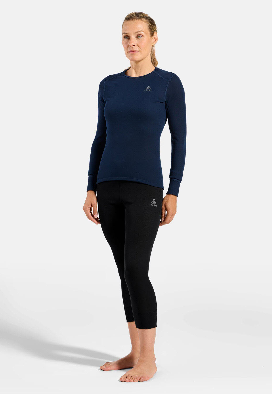 odlo Active Warm Base Layer 3/4 Tights Damen
