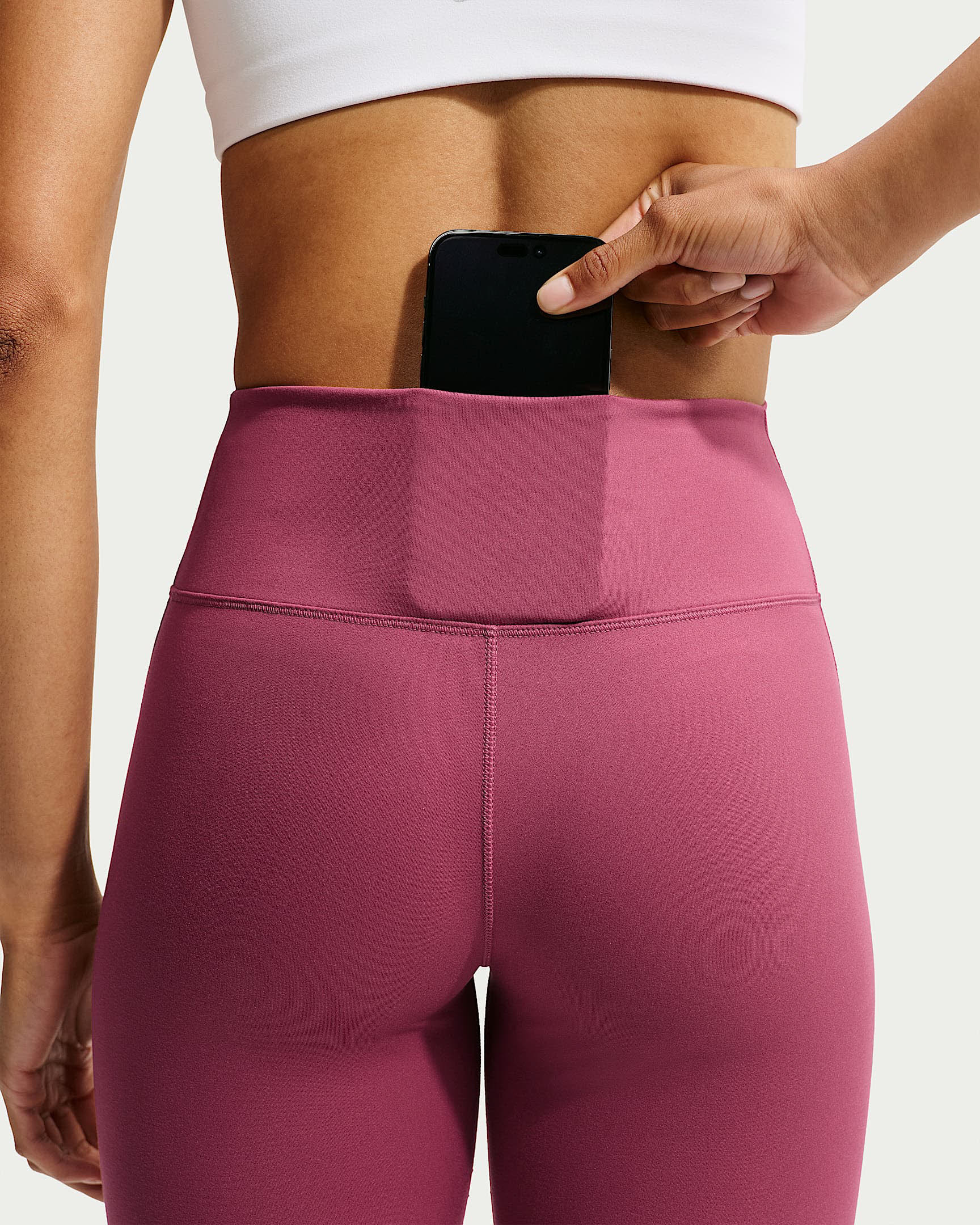 Nike One 7/8-Leggings mit hohem Bund für Damen