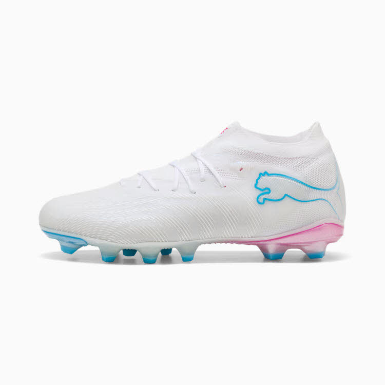 Puma FUTURE 9 PRO WHITE FG/AG Fußballschuhe Unisex