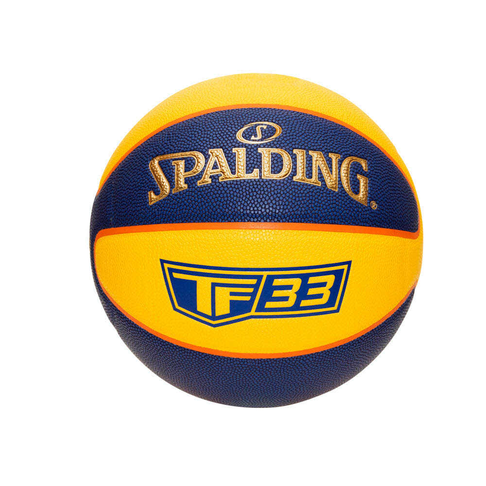 Spalding TF-33 Gold Rubber Indoor/Outdoor Basketball
