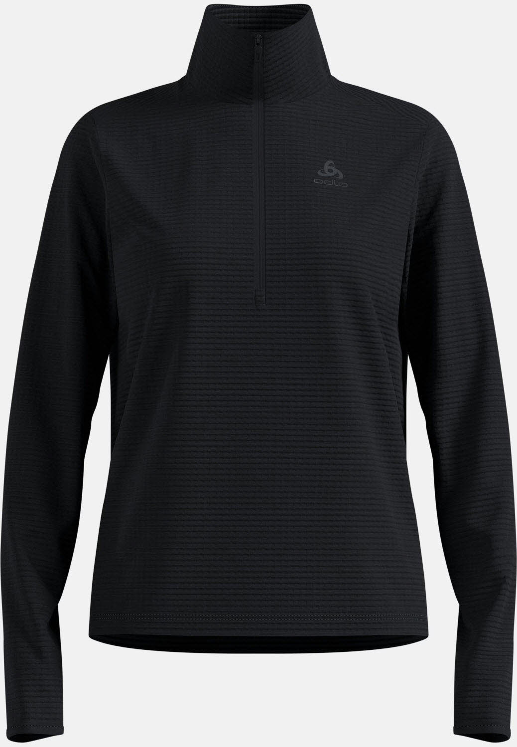 Odlo Essentials Thermal Laufshirt mit Halbreissverschluss Damen