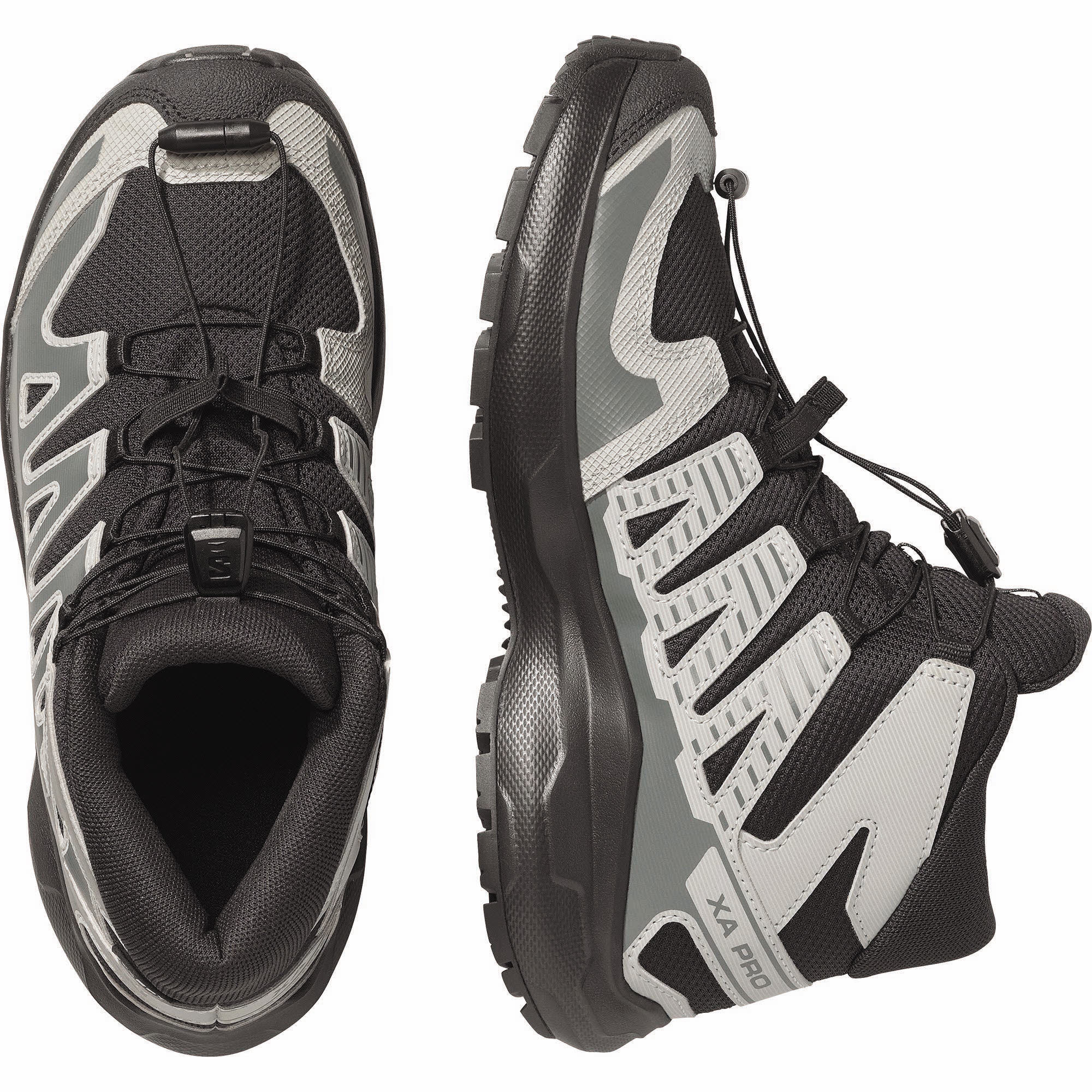 SHOES XA PRO MID WP J Black/Sedsa/Wrough