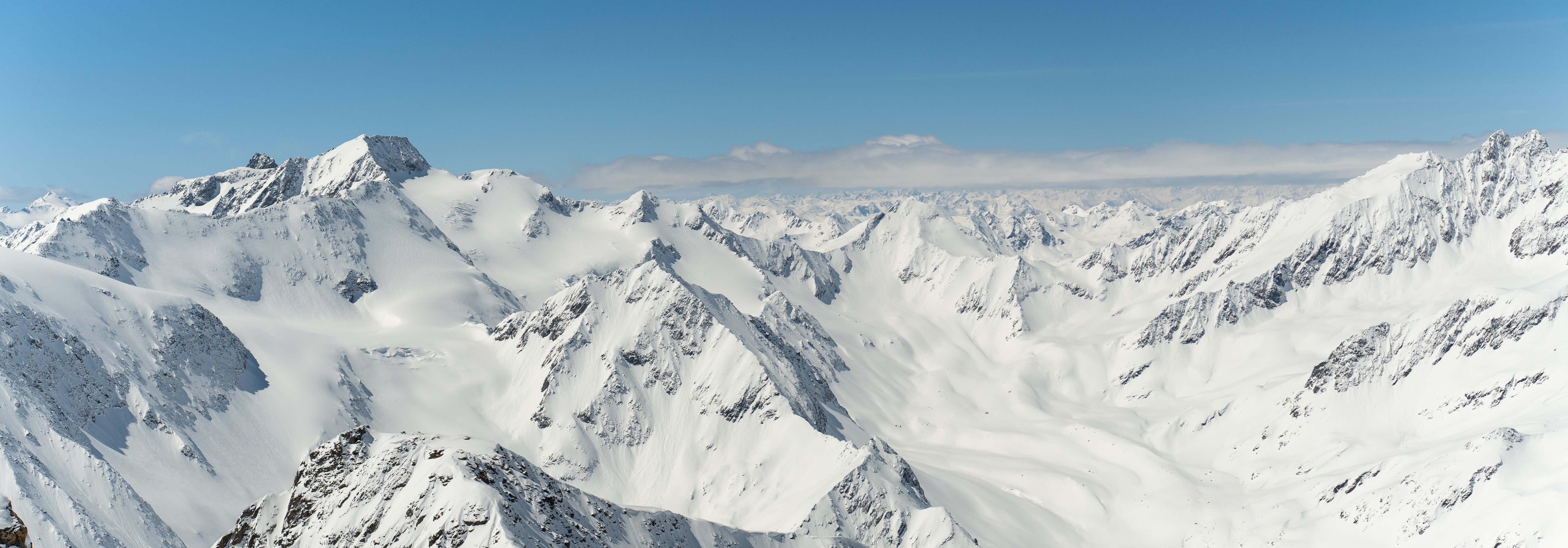 Schneebedeckte Berge