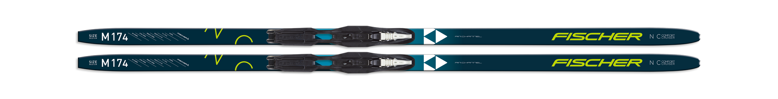 Fischer Comfort Cruiser Mounted Langlauf Ski
