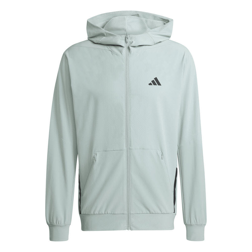Adidas D4T WORKOUT-HOODIE MIT DURCHGEHENDEM REISSVERSCHLUSS