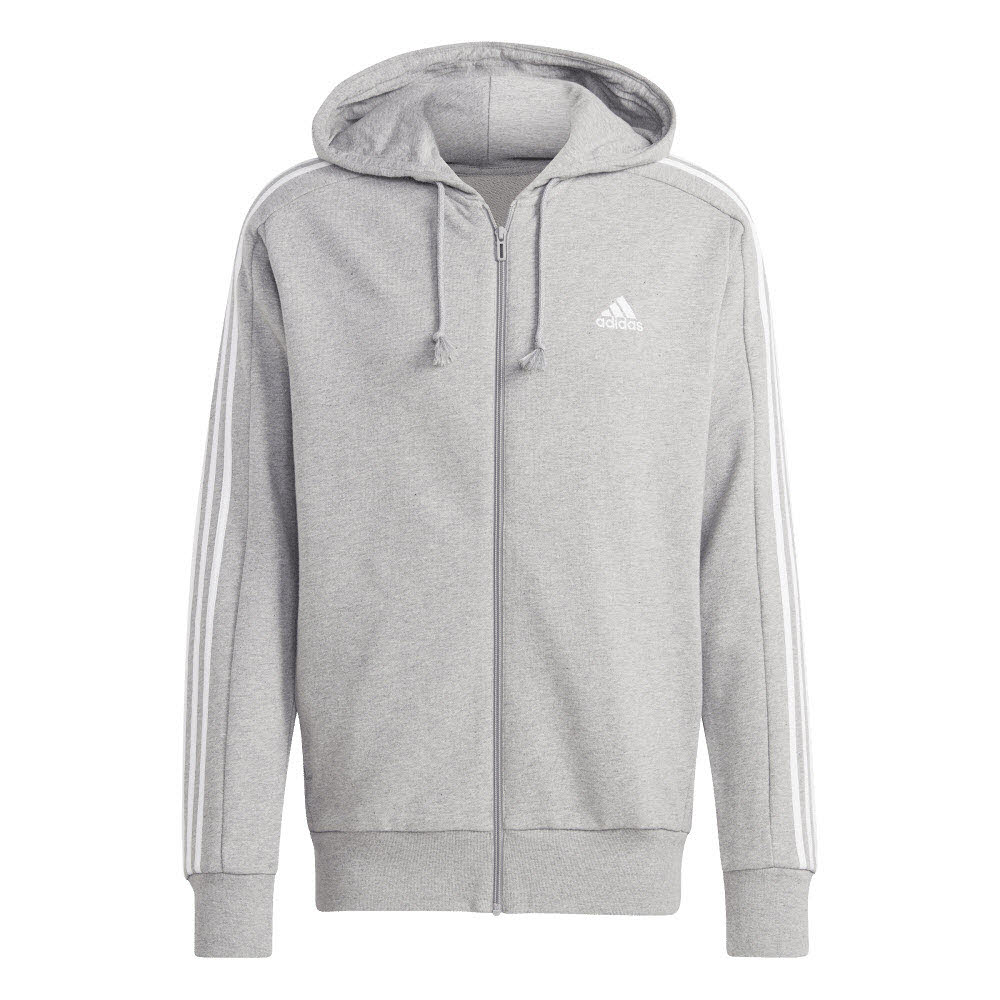Adidas Essentials French Terry 3-Streifen Kapuzenjacke Herren