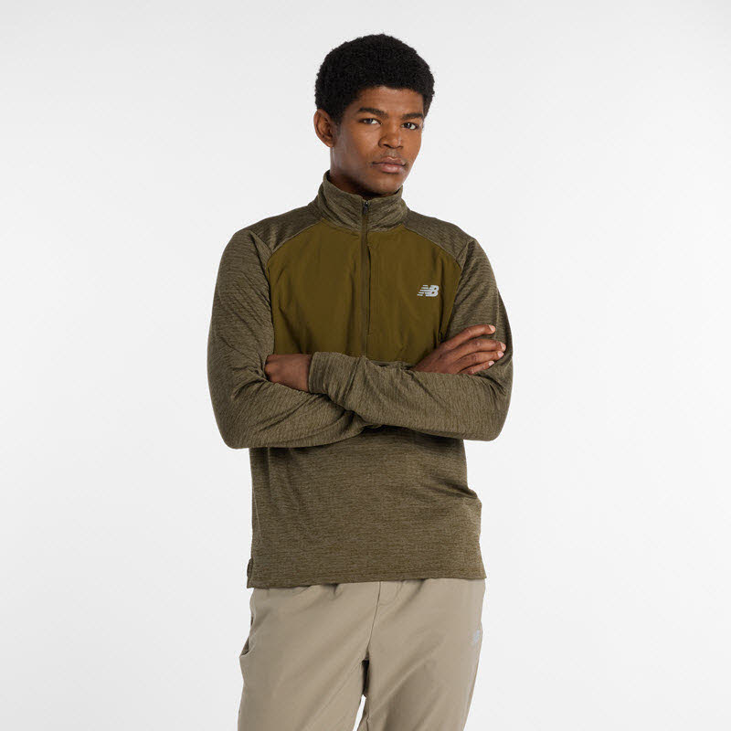 New Balance Athletics Heat Grid 1/2 Zip Herren