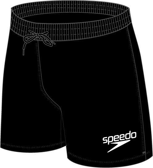 ESSENTIALS 16" WATERSHORT AM BLACK