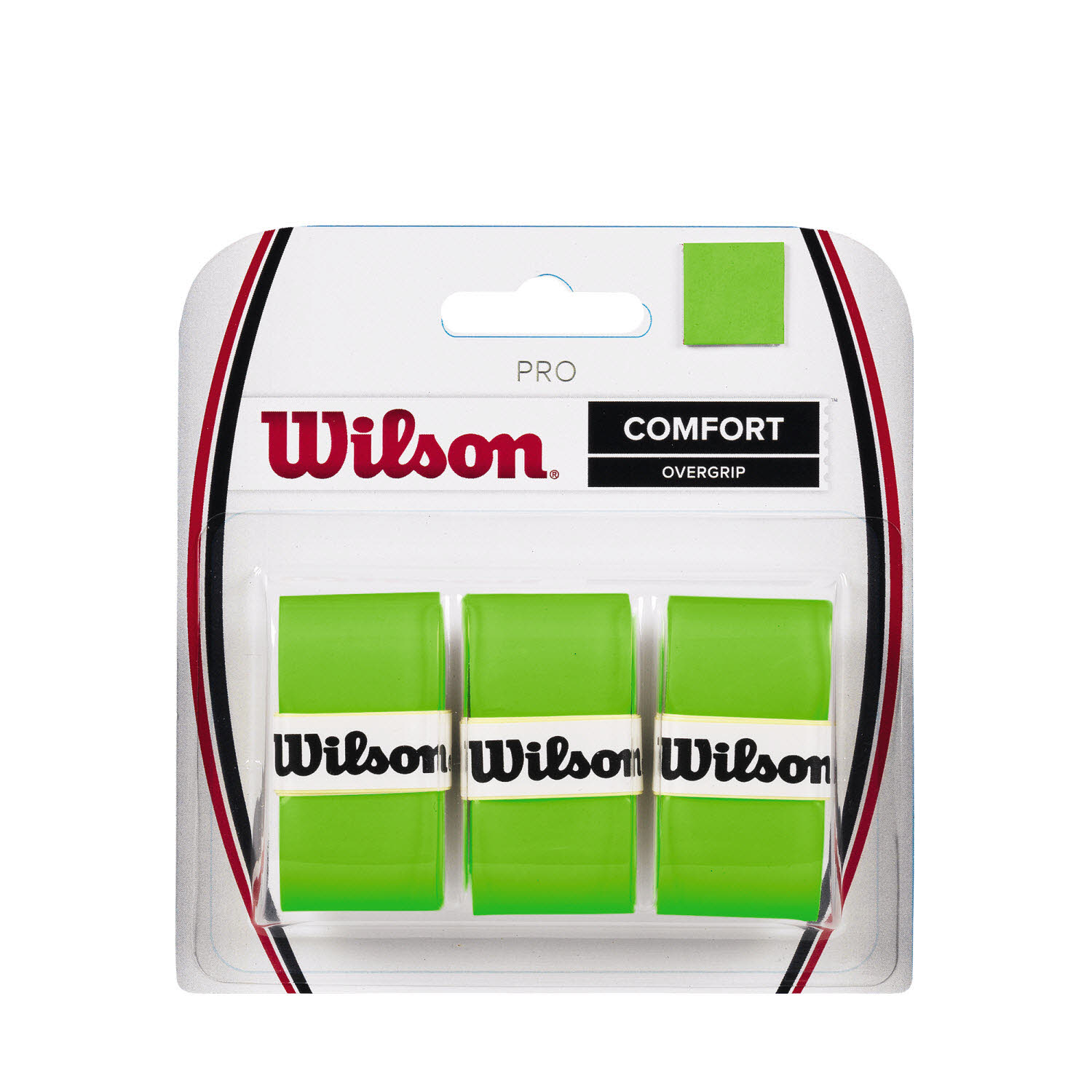 Wilson Pro Comfort Overgrip Grün 3-er Pack