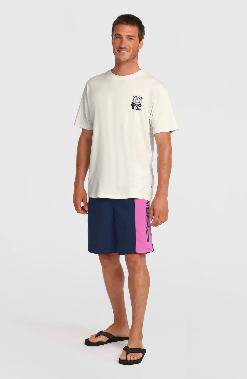 O'Neill Herren Chest-Print T-Shirt | Weiß