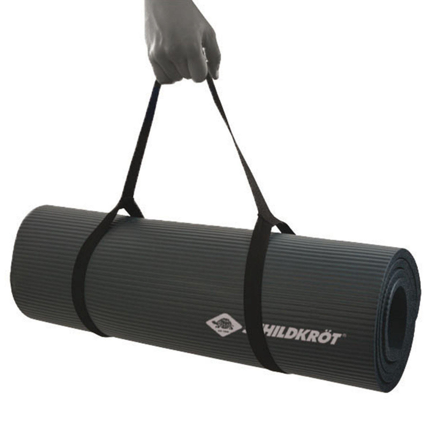 Schildkröt Fitnessmatte 10mm, Grau
