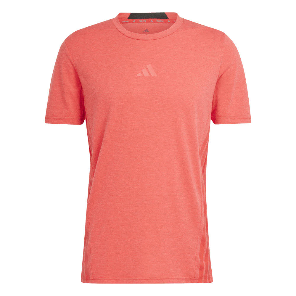Adidas Designed 4 Training 3-Streifen T-Shirt Herren