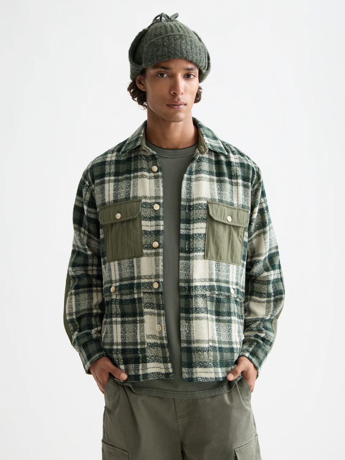 Scotch & Soda Patchwork Relaxed Shirt Herren