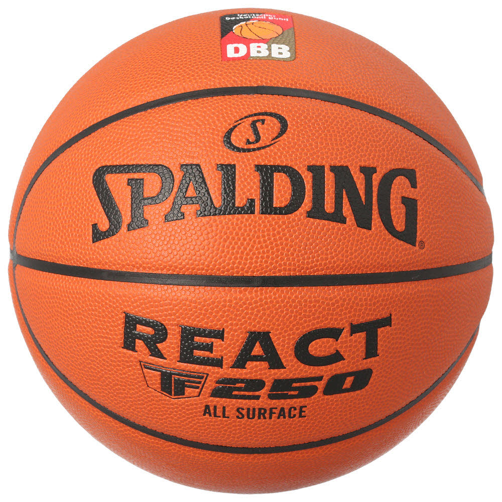 Spalding DBB React TF-250 Composite Indoor/Outdoor Basketball