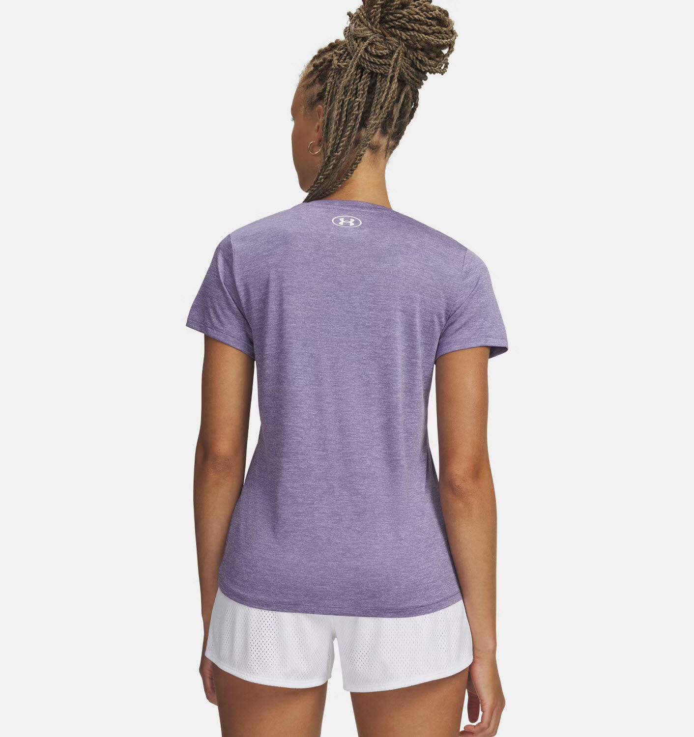 Under Armour UA Tech™ Twist Kurzarm-Oberteil mit V-Ausschnitt für Damen