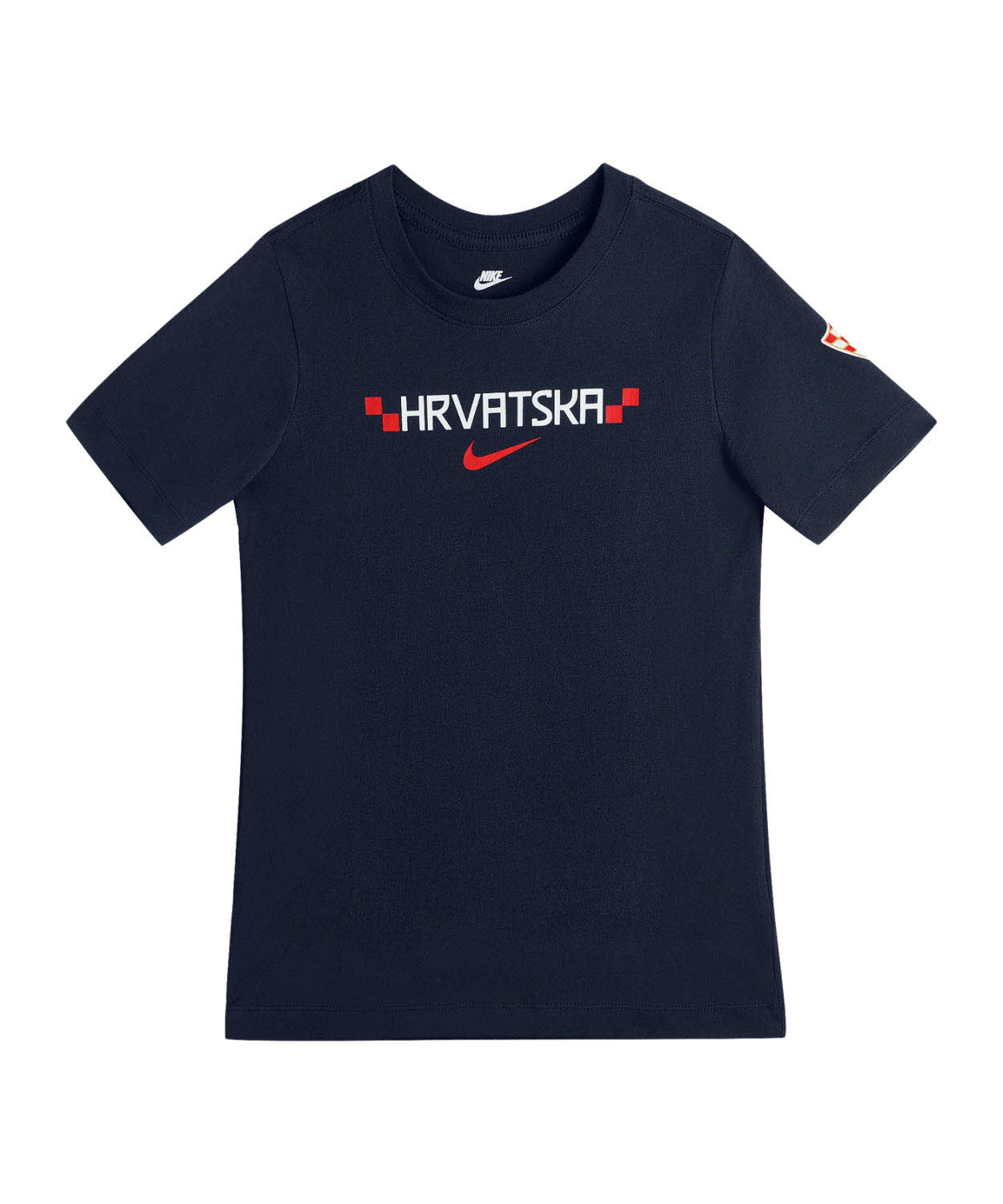 Nike HNS Kroatien Graphic T-Shirt Blau F451 Herren
