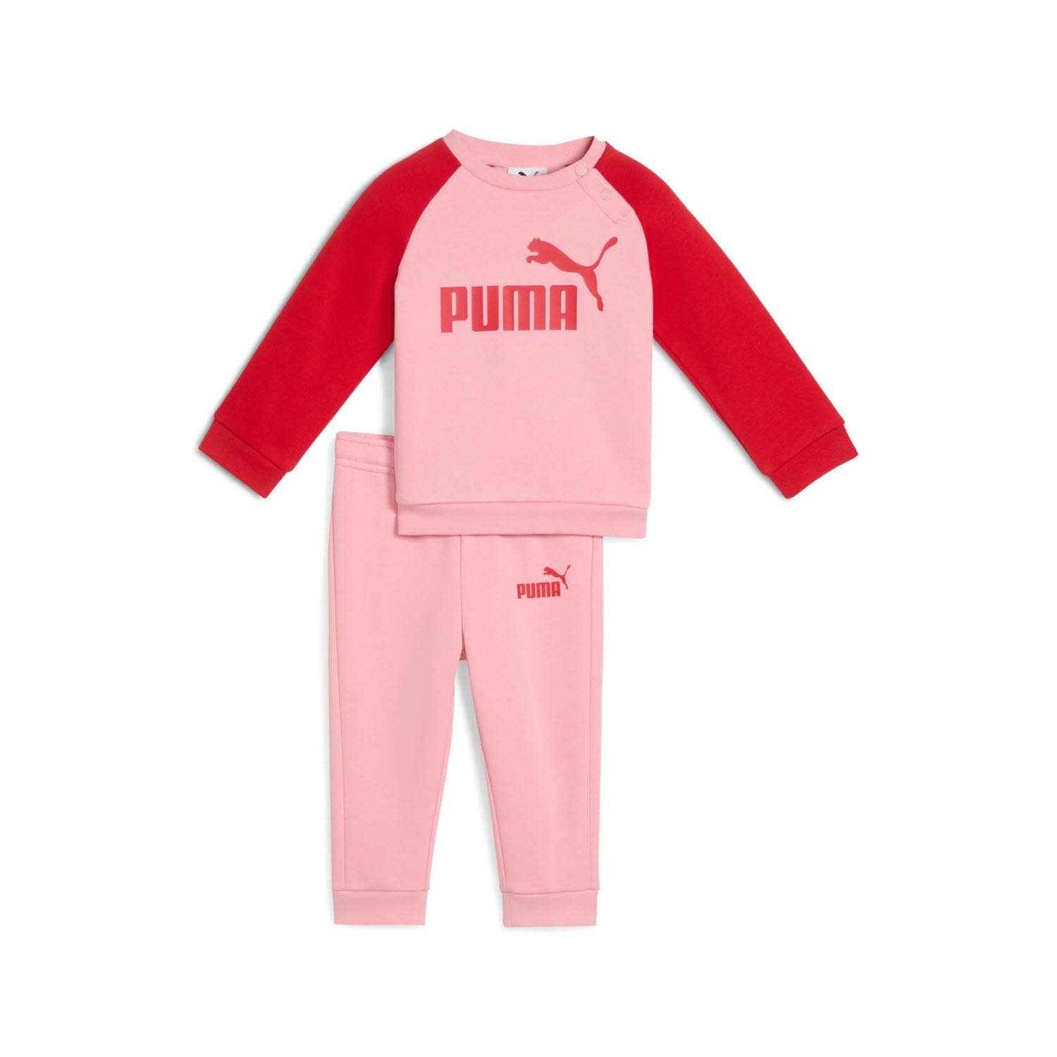 Puma Minicats Essentials Raglan Crew Set Baby