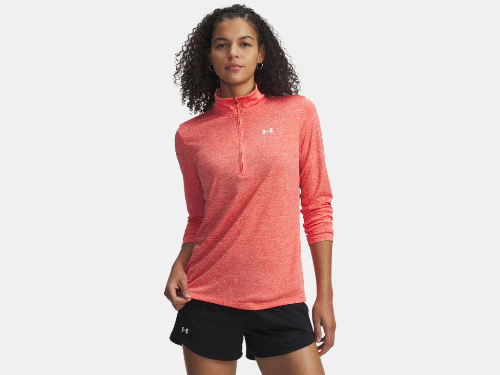 UnderArmour Tech Twist Oberteil mit ½-Zip für Damen