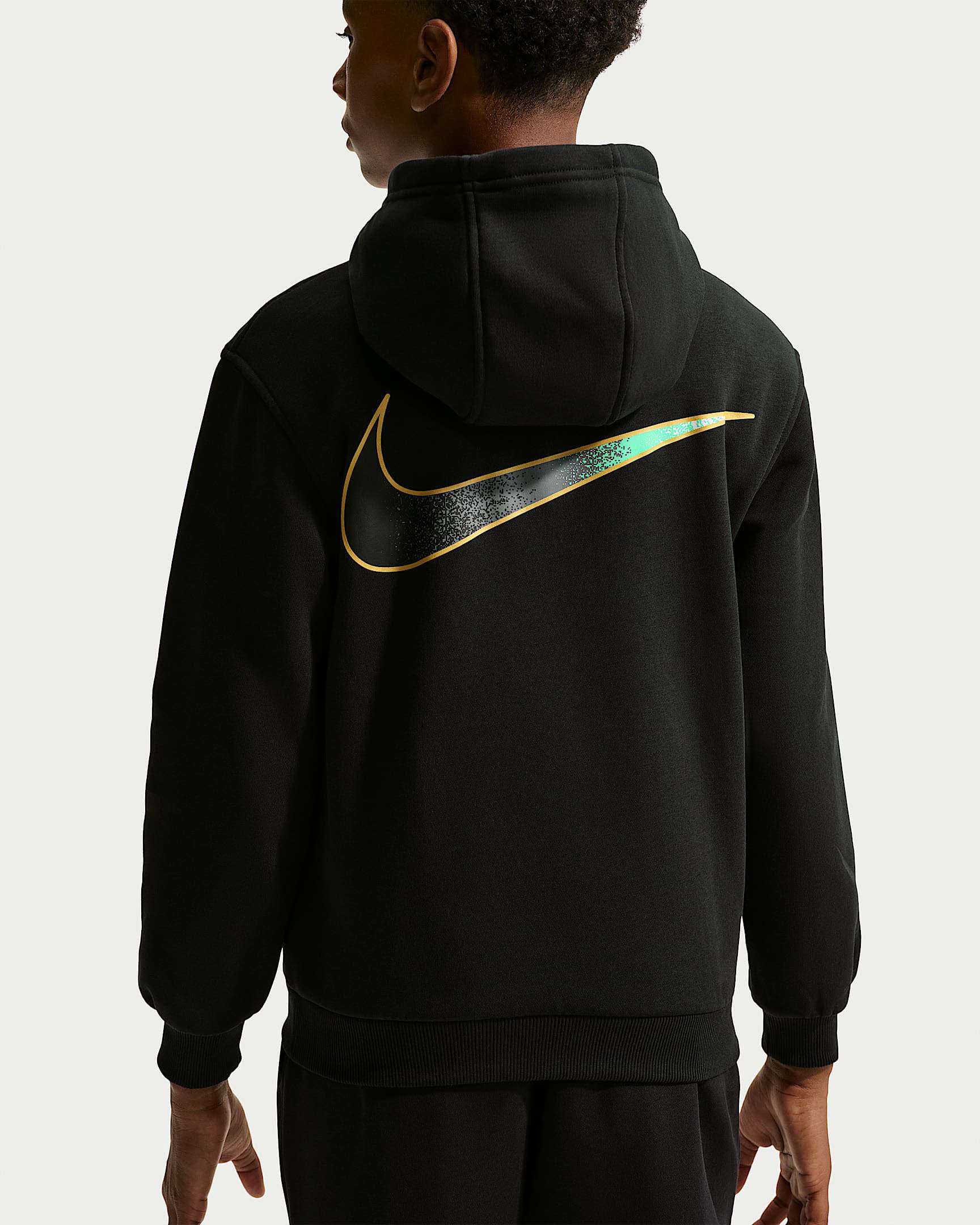 Kylian Mbappé Club Fleece Nike Football Hoodie (ältere Kinder)