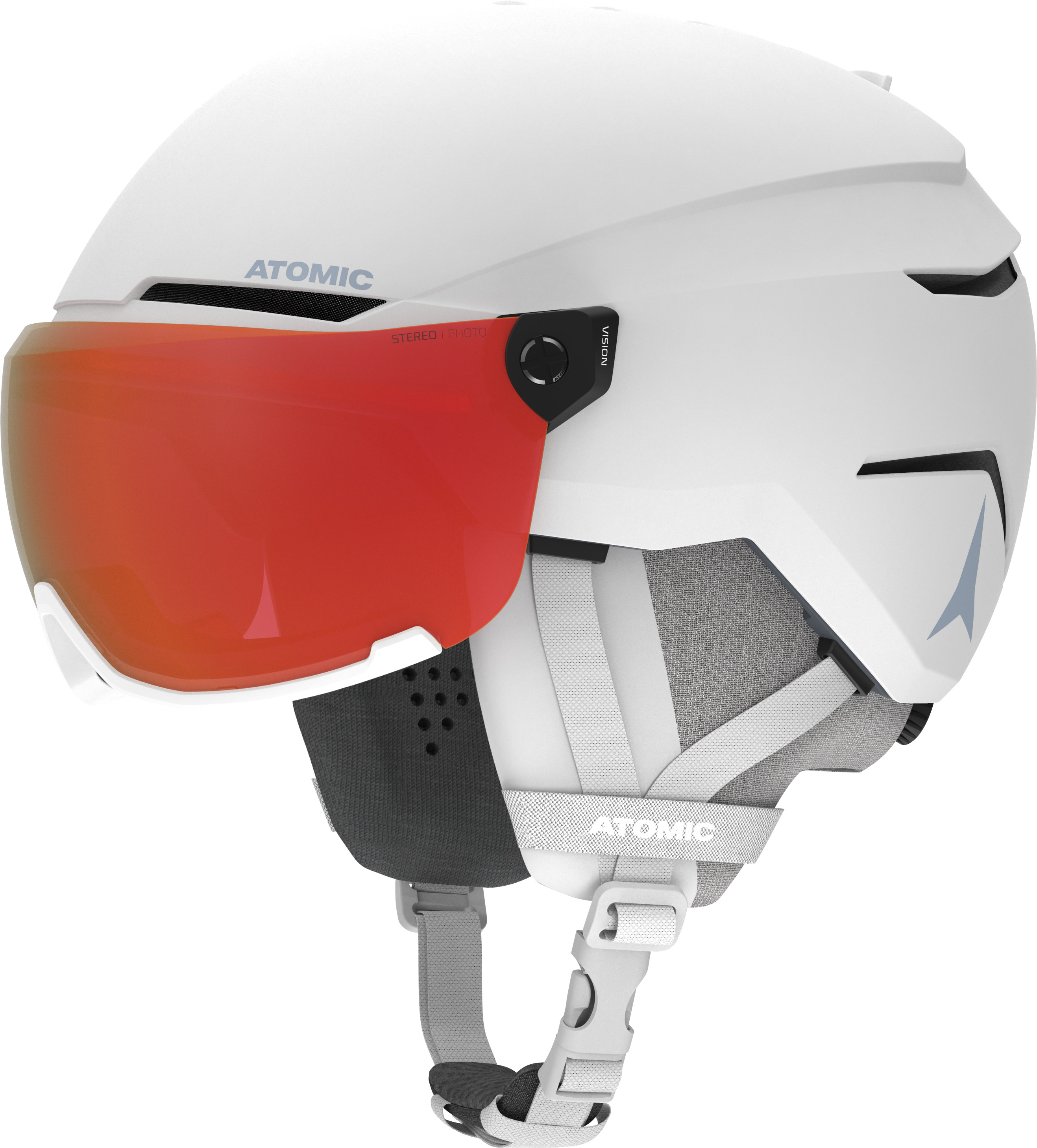 Atomic SAVOR VISOR PHOTO White Größe 55-59 Skihelm