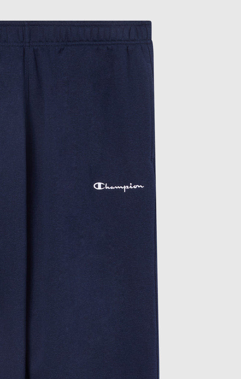 Champion Herren Fleece-Hose mit Elastischem Bündchen Icons Marineblau