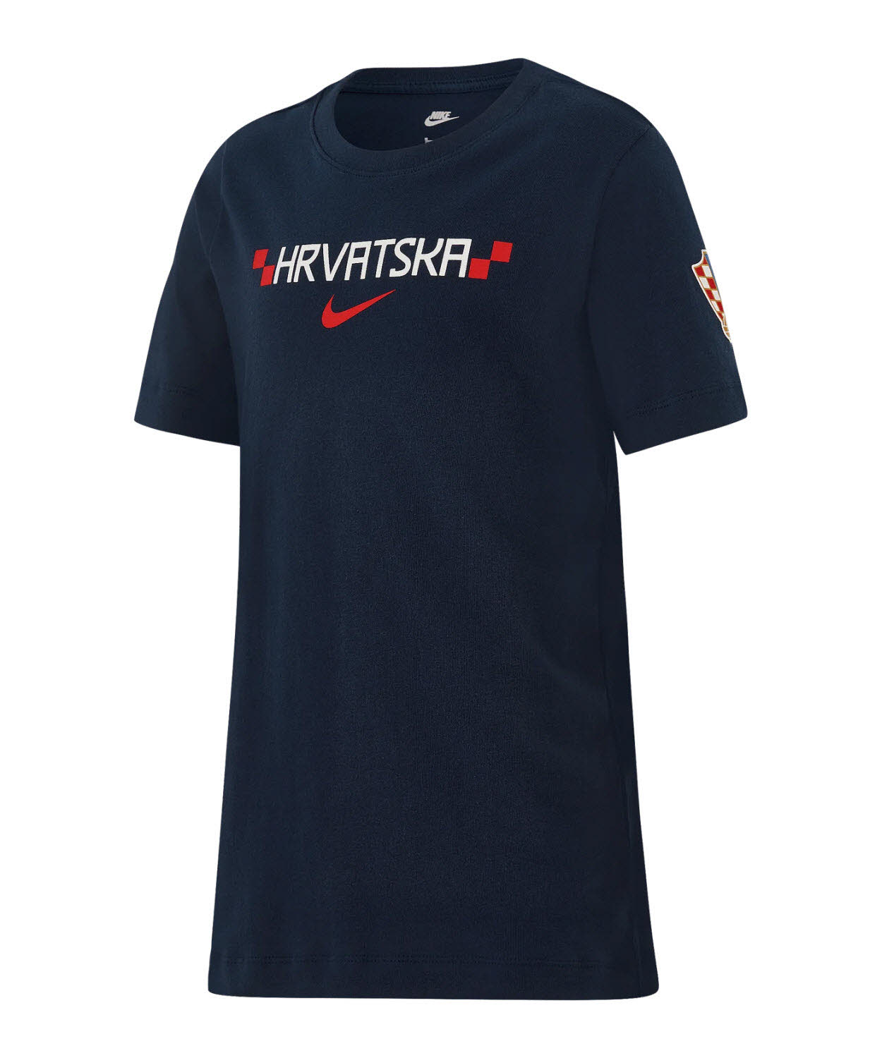 Nike HNS Kroatien Graphic T-Shirt Blau F451 Herren