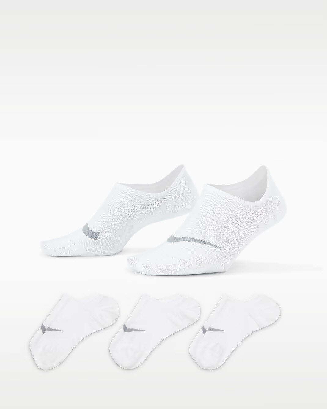 Nike Everyday Plus Lightweight Trainings-Footie-Socken für Damen (3 Paar)