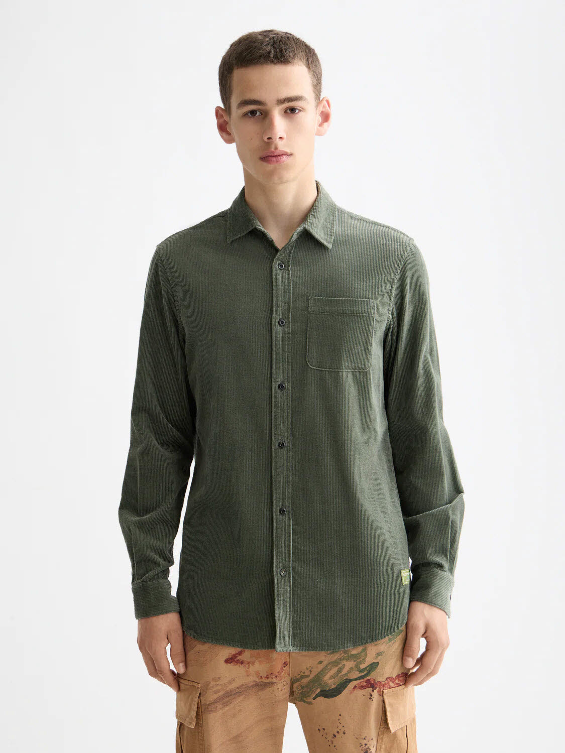Scotch & Soda Regular Corduroy Shirt Herren