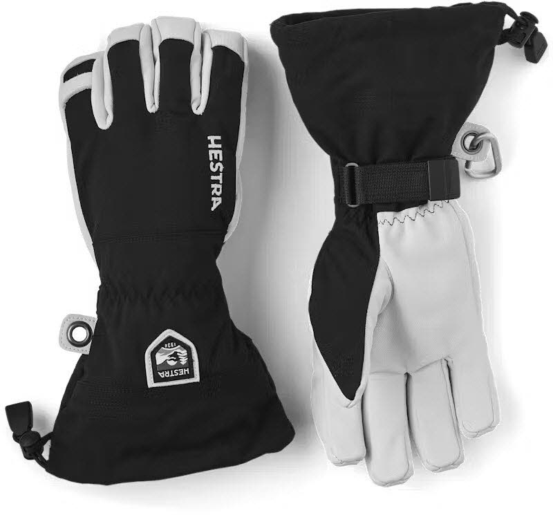 Hestra Army Leather Heli Ski 5-finger Skihandschuhe