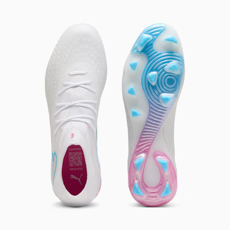 Puma FUTURE 9 PRO WHITE FG/AG Fußballschuhe Unisex