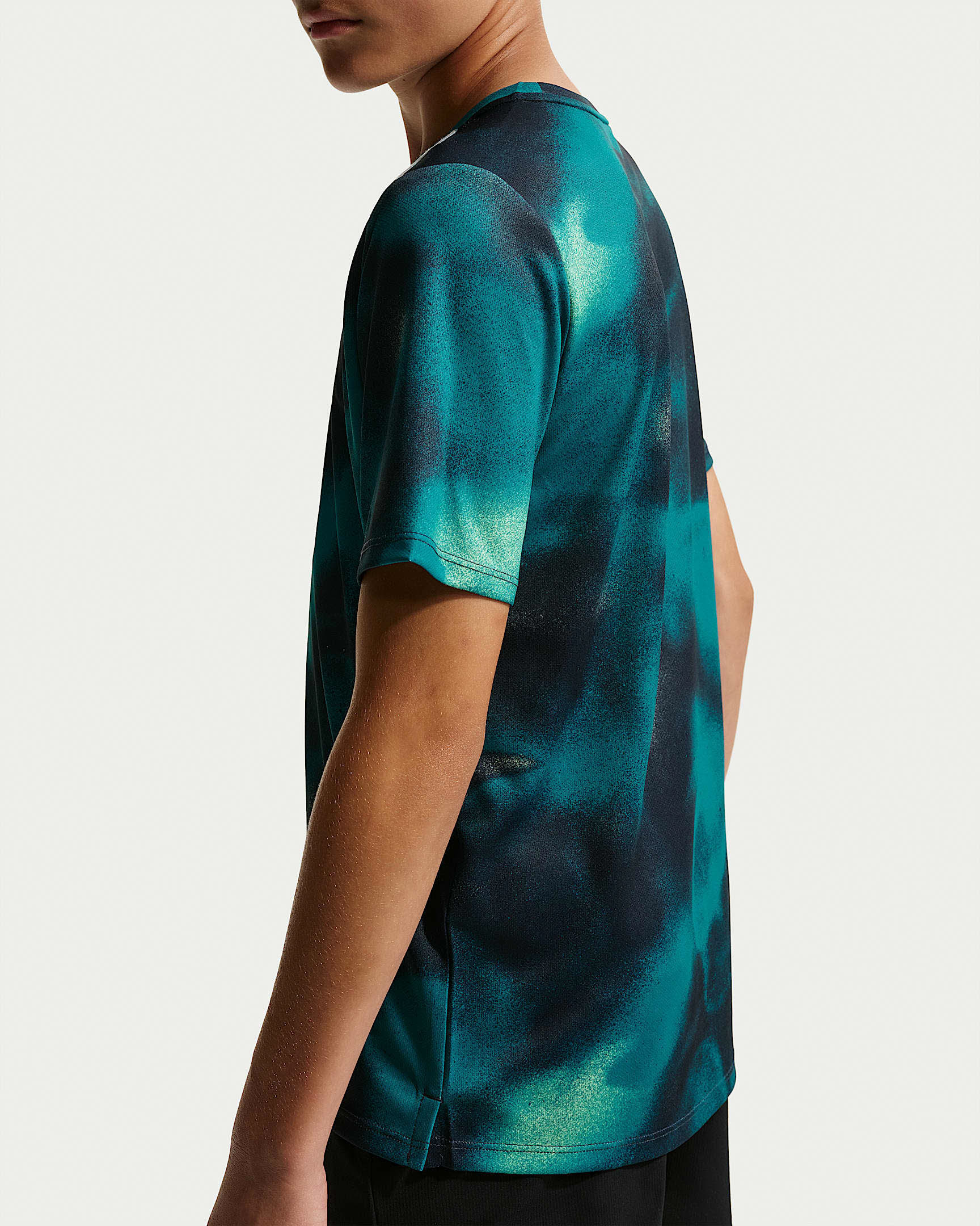 Nike Miler Dri-FIT Kurzarm-Laufoberteil (Kinder)