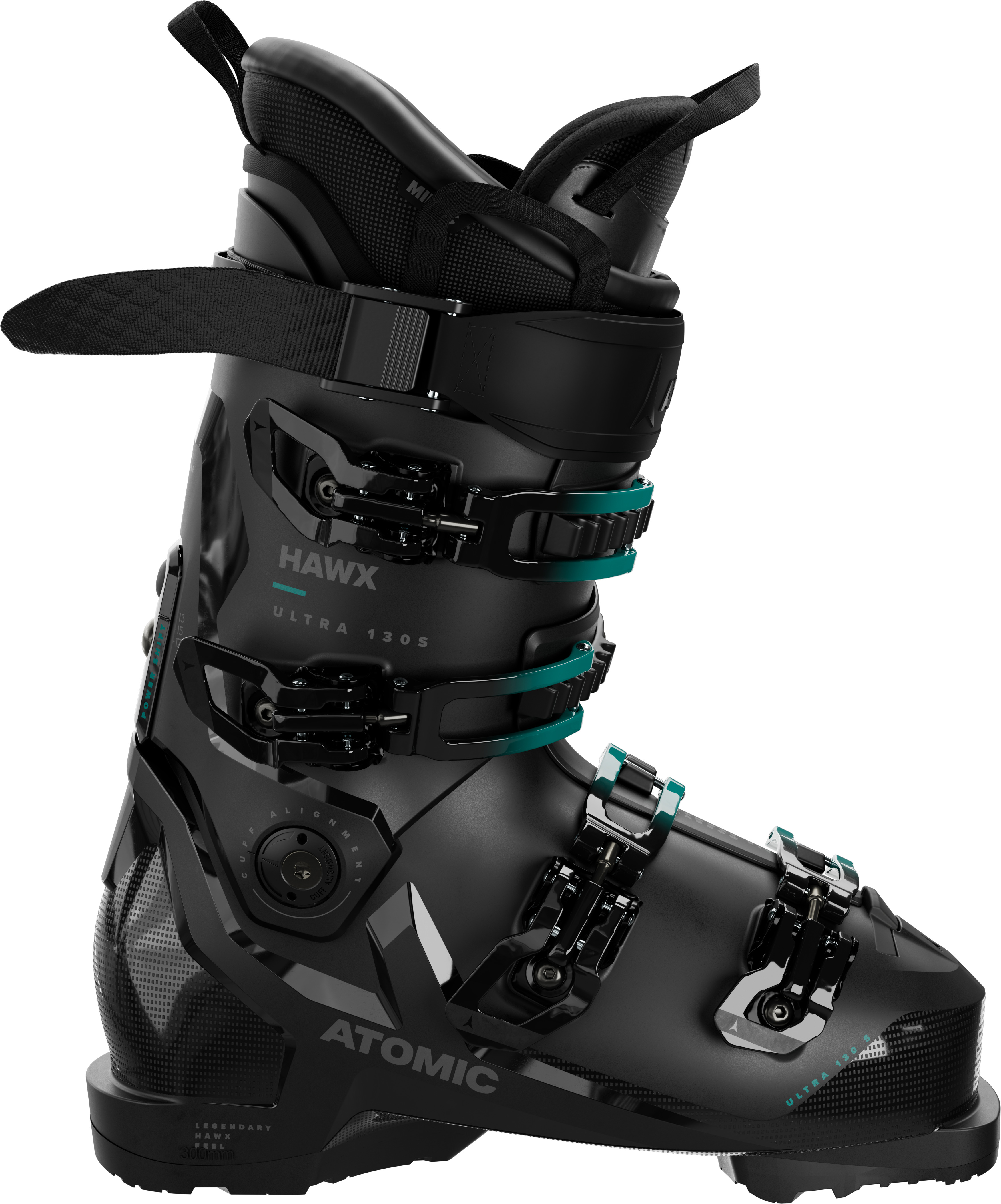 Atomic HAWX ULTRA 130 S GW BLACK/TEAL 29/29.5 Skischuhe