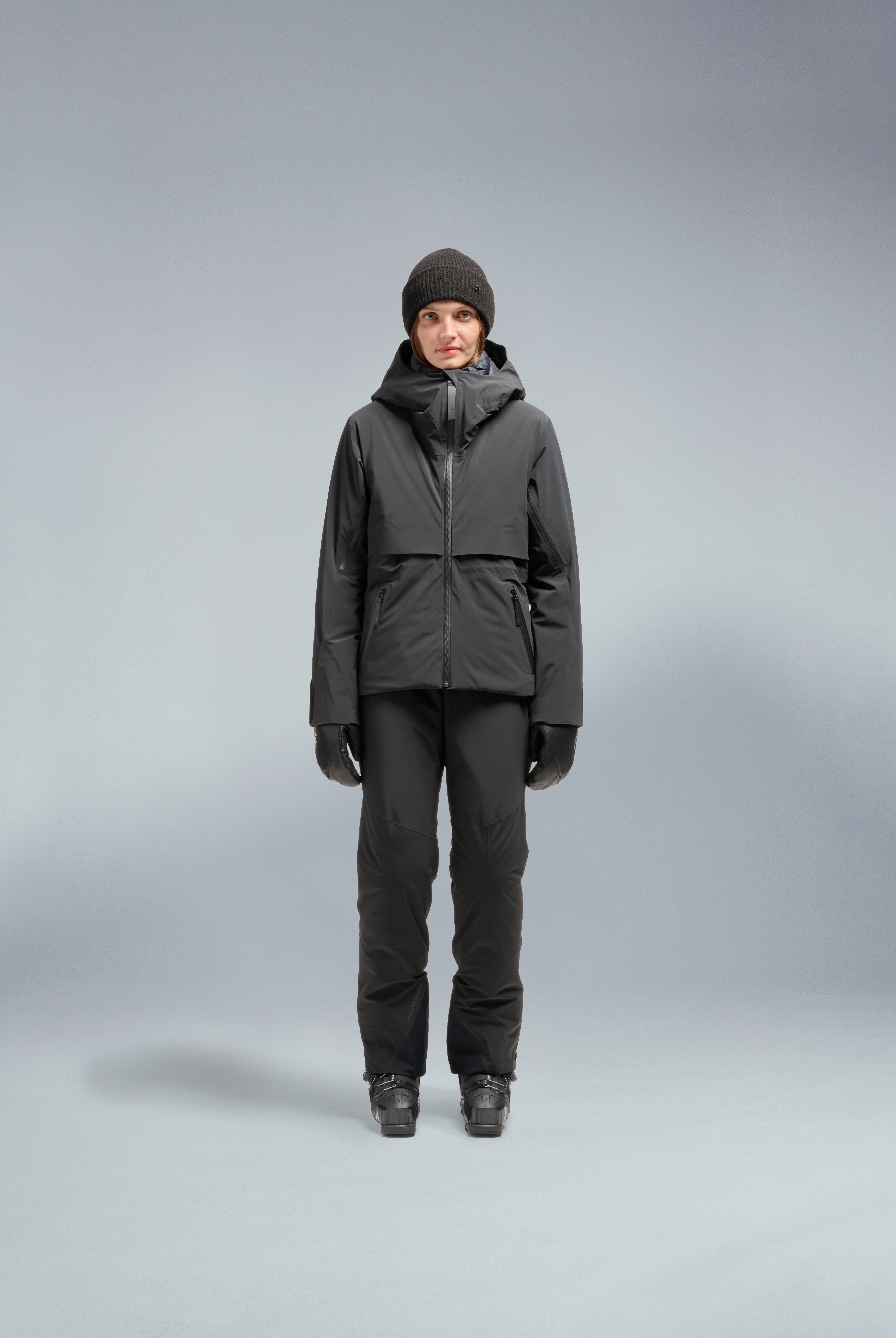 W REVENT 2L INSULATED PANT-BLACK