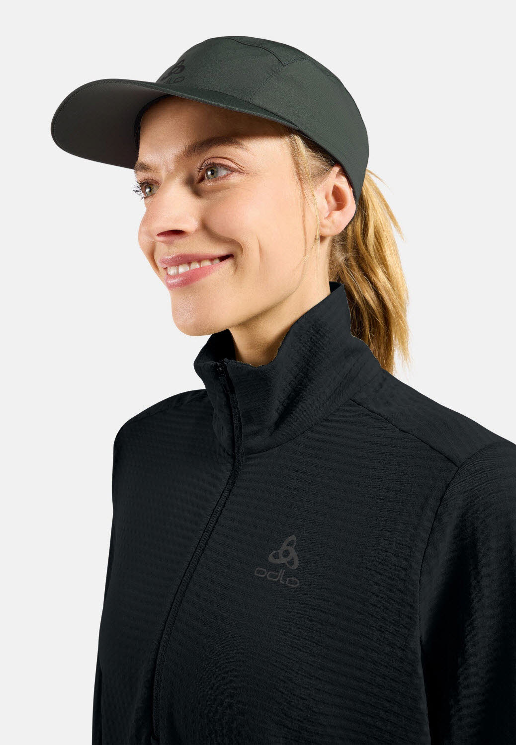 Odlo Essentials Thermal Laufshirt mit Halbreissverschluss Damen