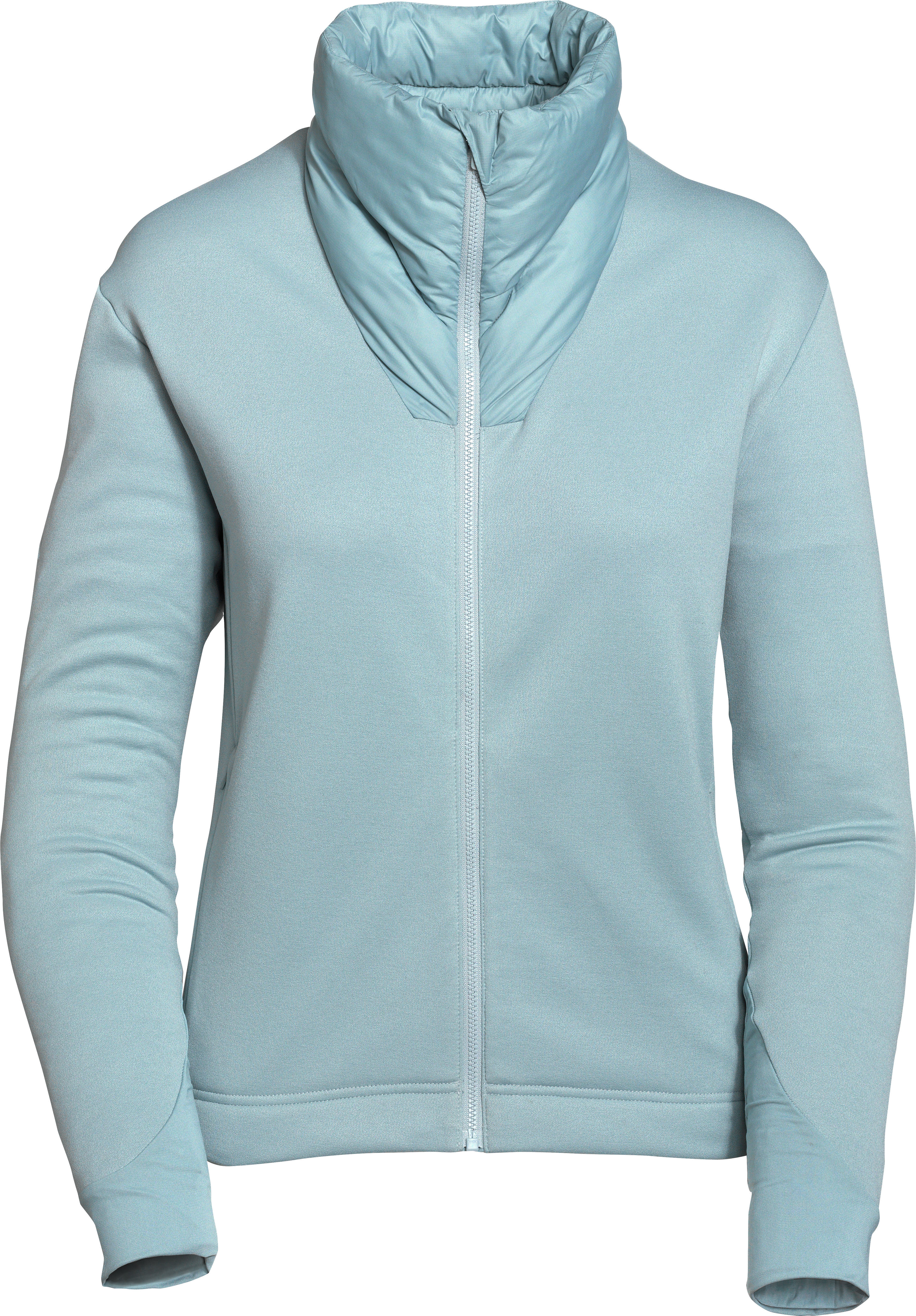 W REVENT FLEECE JACKET-GLACIER