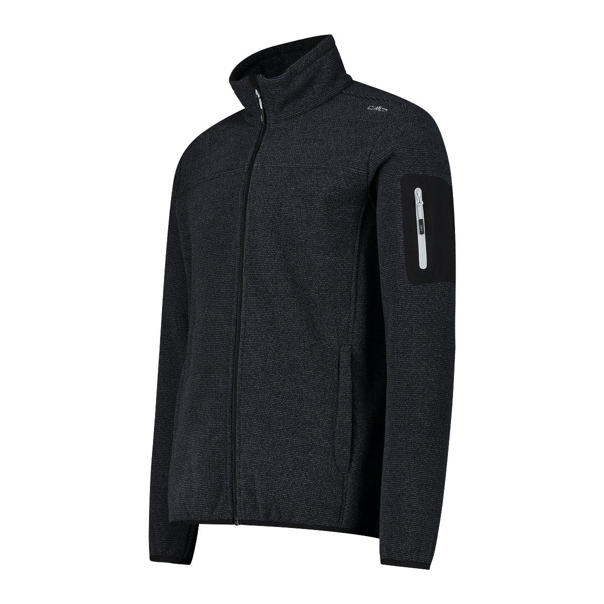 CMP Herren-Fleece Jacquard-Knit-Tech mit Rautenmuster