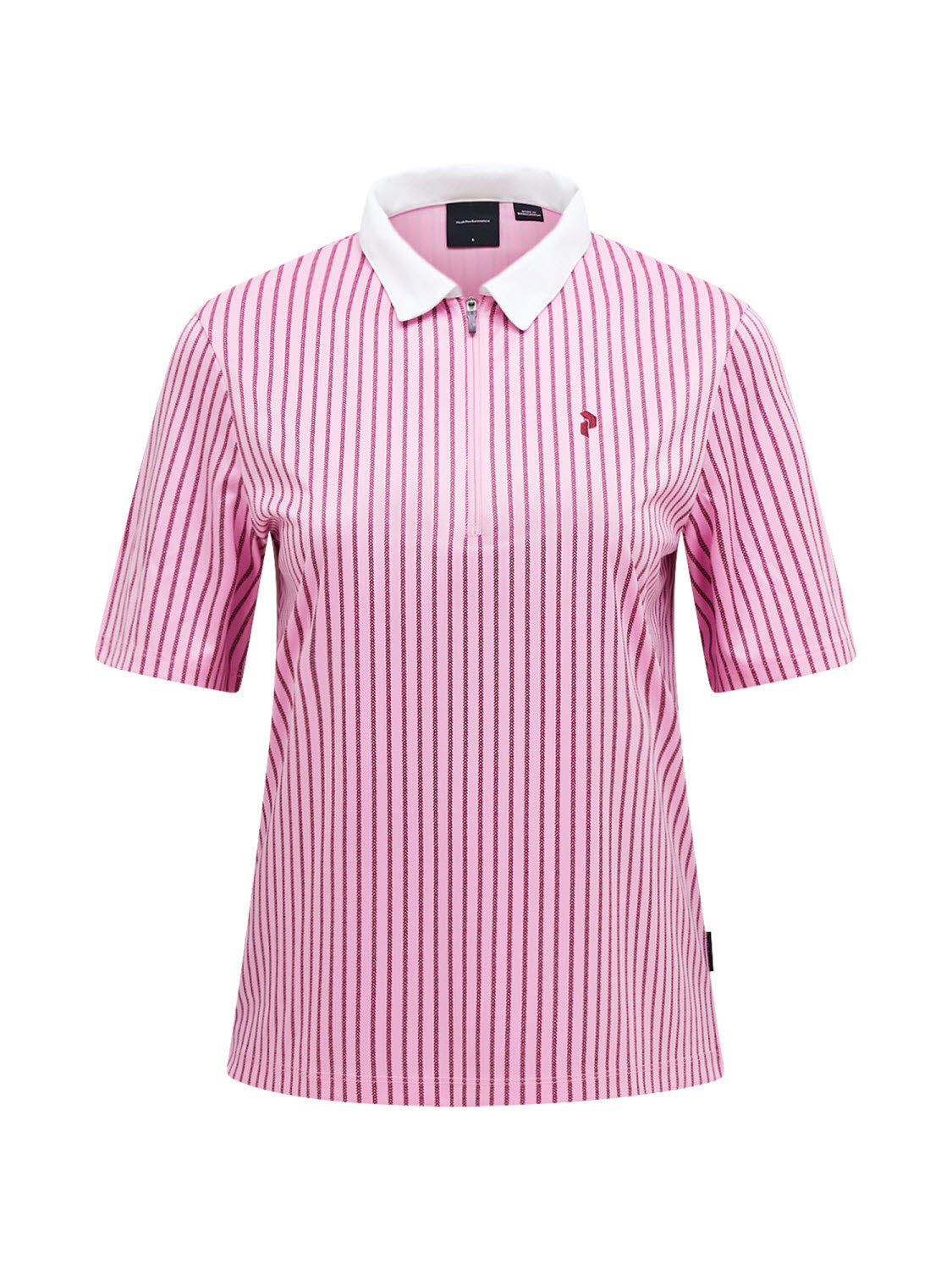 Peak Performance Graphic Zip Polo Damen