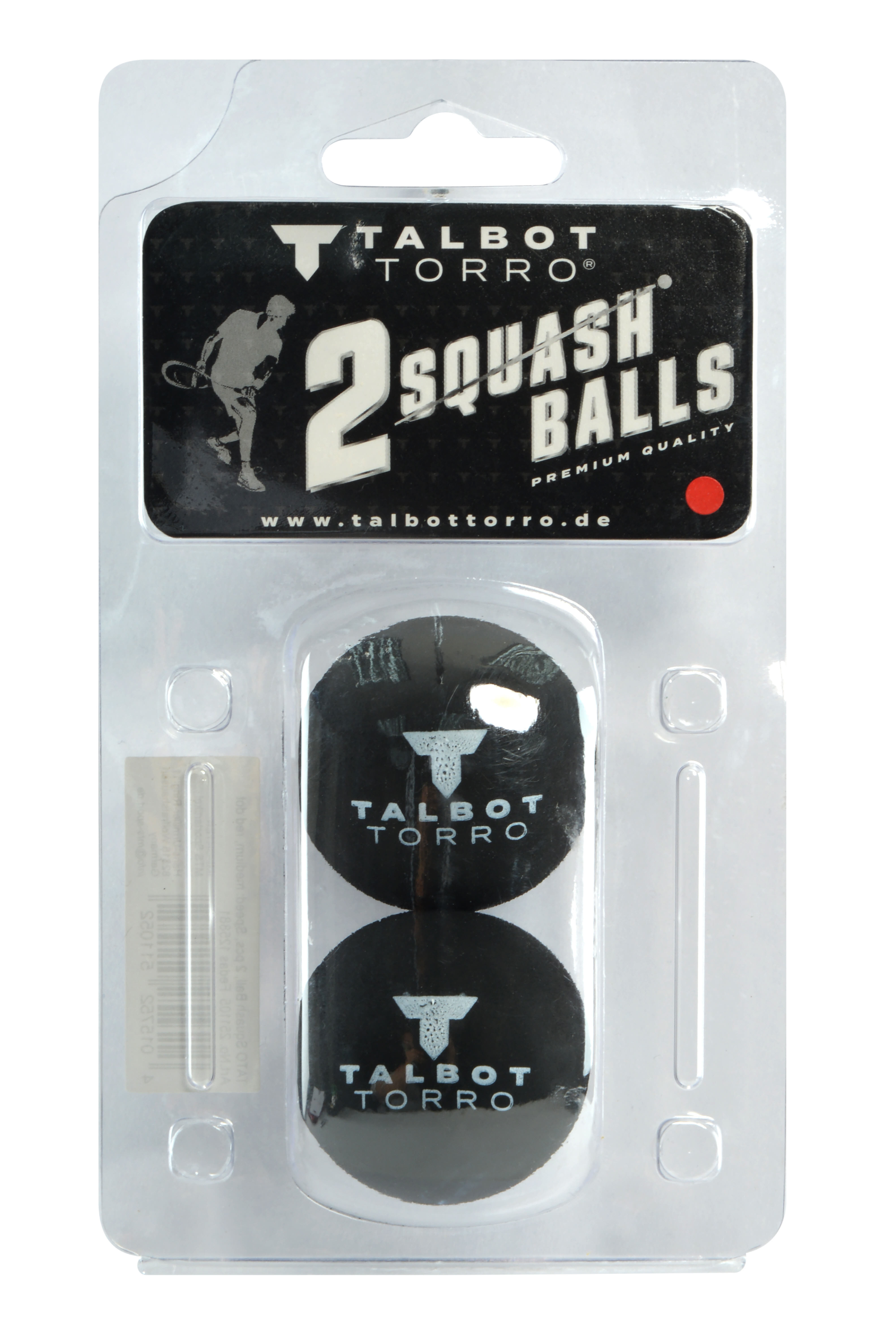 Talbot-Torro Squash-Ball 2er Blister