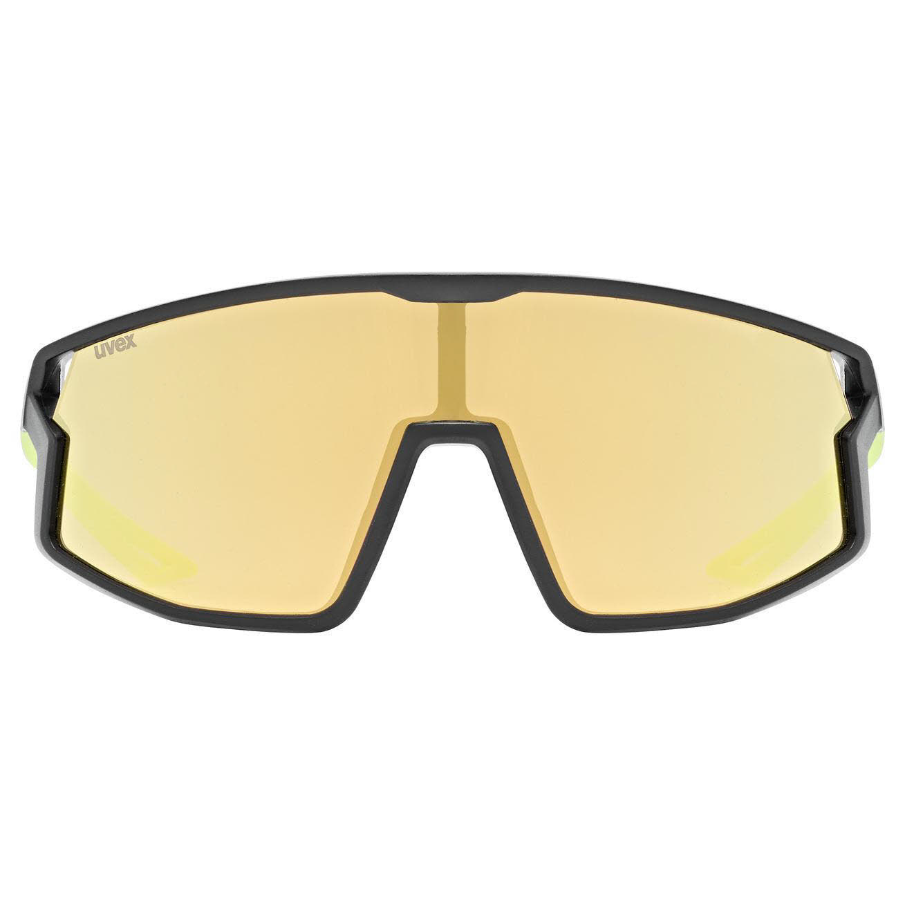 uvex skyryse jr.black-yellow m./mir.yell