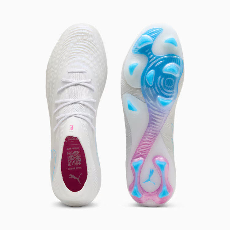 Puma FUTURE 9 ULTIMATE WHITE FG Fußballschuhe Unisex